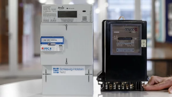 Stromz&auml;hler - &copy; Foto: Markus Scholz/dpa