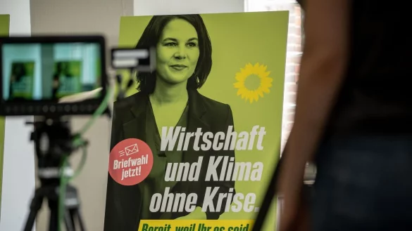 Gr&uuml;nen-Wahlkampagne - &copy; Foto: Michael Kappeler/dpa
