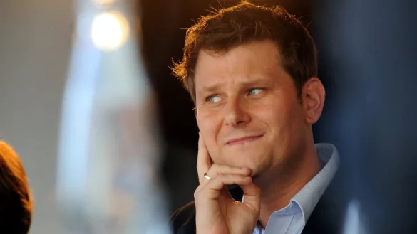 Thorsten Klute bezieht Stellung gegen restriktive Fl&uuml;chtlingspolitik. - &copy; FOTO: RAIMUND VORNB&Auml;UMEN