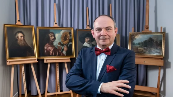 Gestohlene Gem&auml;lde - &copy; Foto: Bernd von Jutrczenka/dpa