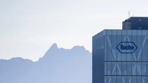 Pharmakonzern Roche - &copy; Foto: Urs Flueeler/KEYSTONE/dpa