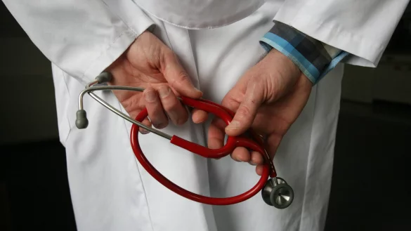 Streit um &Auml;rzteversorgung: In Barntrup herrscht nach Ansicht von B&uuml;rgermeister J&uuml;rgen Schell &bdquo;Notstandsversorgung". - &copy; Bernhard Preu&szlig;