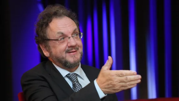 Engagierter Journalist: Prof Dr. Heribert Prantl setzt sich seit Jahren f&uuml;r die demokratischen Grundrechte ein. Die Klimademonstrationen findet er &bdquo;wunderbar" - &copy; Bernhard Preu&szlig;