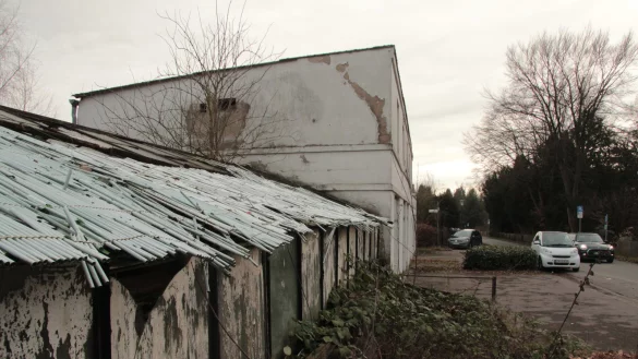 Abrissreif: Die alten Gew&auml;chsh&auml;user der G&auml;rtnerei Finkmann sollen zugunsten von Wohnh&auml;usern weichen. - &copy; Till Brand