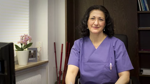 Die einzige Gynäkologin in Blomberg: Fariba Fakhr Janali plant noch keinen Aufnahmestopp für ihre Praxis. - © Sabine Hergemoeller