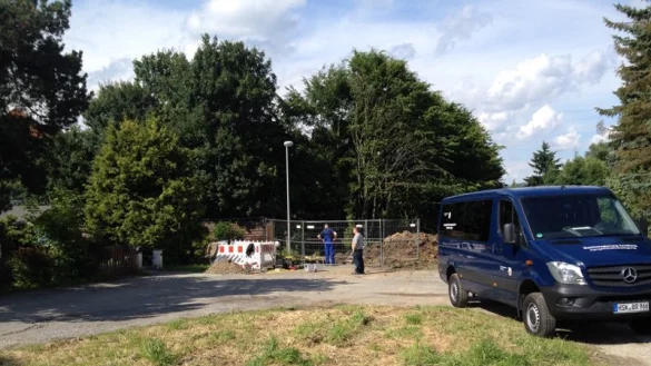 In diesem Bereich wurde die Bombe gefunden. - &copy; Jobst L&uuml;deking