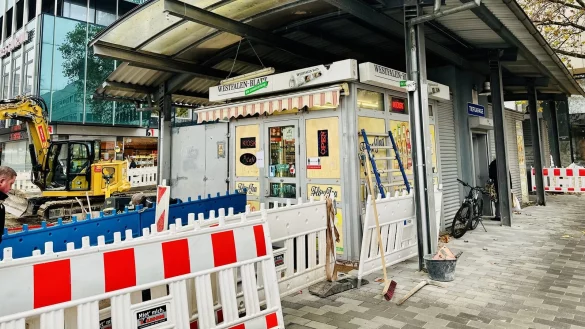 Der Vertrag mit dem Kioskp&auml;chter am Kesselbrink in Bielefeld wurde zu Ende M&auml;rz 2025 gek&uuml;ndigt. - &copy; Stefan Becker