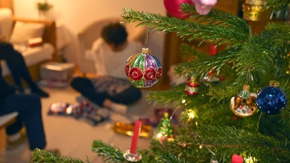 Weihnachten unter Corona-Bedingungen - &copy; Foto: Karl-Josef Hildenbrand/dpa