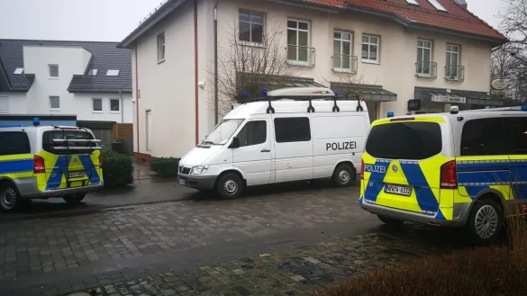 In Borgholzhausen wurde in der Nacht eine 38-j&auml;hrige Frau tot aufgefunden. Offenbar wurde sie Opfer eines Gewaltverbrechens. - &copy; Andreas Gro&szlig;pietsch