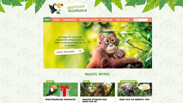 Abenteuer-regenwald.de - &copy; Foto: Abenteuer-Regenwald.de/dpa-tmn