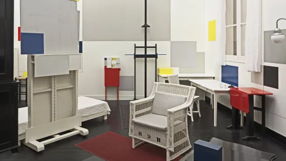 Mondrian-Ausstellung - &copy; Foto: Fas Keuzenkamp/STAM STIJL architectuur Mondriaan/dpa