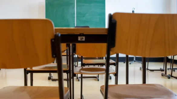 Geschlossene Schule - &copy; Foto: Klaus-Dietmar Gabbert/dpa-Zentralbild/dpa