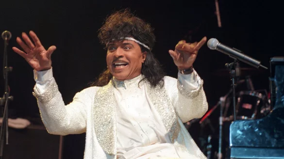 Rock'n'Roll-Legende Little Richard - &copy; Foto: Herbert Spies/dpa