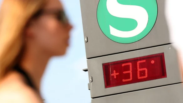 Sommer in Hamburg - &copy; Foto: Bodo Marks/dpa