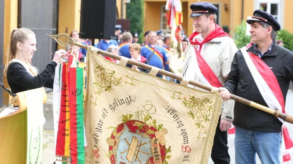 Vor zehn Jahren feierten die Liemer Ziegler ihr 125-jähriges Bestehen noch mit einem großen Fest. - © Archivfoto: Julia Mausch