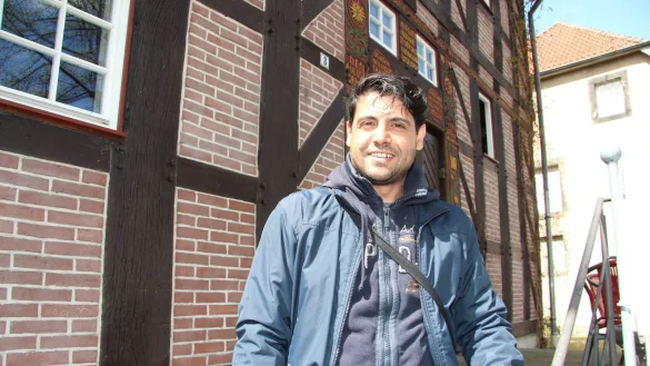 Will selbstständig werden: Wissam El-Mahmoud, neuer Pächter im Spieker. - © Thorsten Engelhardt