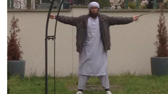 Taliban in H&ouml;velhof. - &copy; Privat