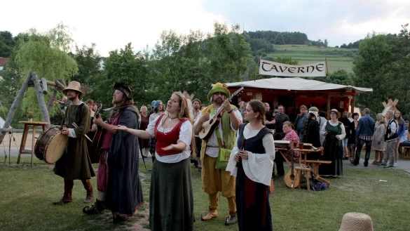 2019 wieder dabei: Nach vierj&auml;hriger Pause wird es am 15. und 16. Juni wieder einen mittelalterlichen Liuhidi-Markt in L&uuml;gde geben &ndash; ein ganz besonderes Spektakel mit vielen Aktionen f&uuml;r jedes Alter. - &copy; Archiv: Achim Krause