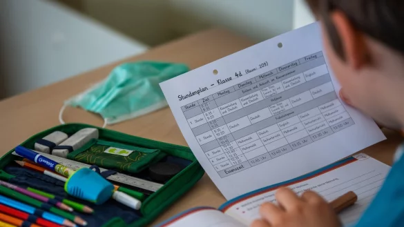 Corona-Ansteckung bei Kindern - &copy; Foto: Robert Michael/dpa-Zentralbild/dpa