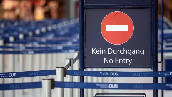 Airline darf Boarding verweigern - &copy; Foto: Federico Gambarini/dpa/dpa-tmn