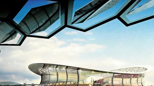 Die WM 2022 in Katar soll im November/Dezember stattfinden. - &copy; DPA