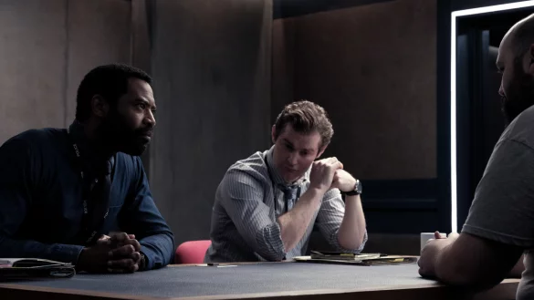 Nicholas Pinnock und Mark Stanley aus der Besetzung von "Criminal: Great Britain". - &copy; Jose Haro/Netflix