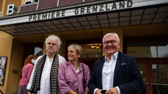 Bundespr&auml;sident geht zur Kinopremiere von "Grenzland" - &copy; Foto: Christophe Gateau/dpa