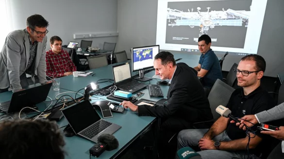 Weltraumprojekt Icarus zur Tierbeobachtung startet - &copy; Foto: Felix K&auml;stle/dpa