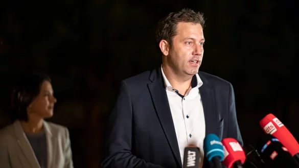 Sondierungsgespr&auml;che - &copy; Foto: Fabian Sommer/dpa