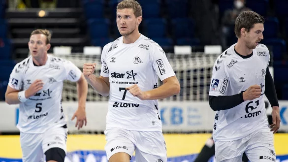 THW Kiel mit Sieg zum Bundesliga-Auftakt - &copy; Foto: Axel Heimken/dpa