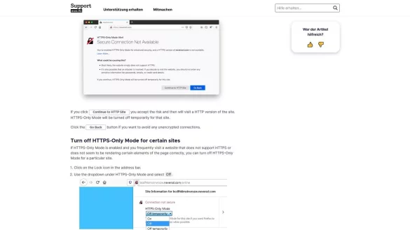 So sieht die neue Funktion aus - &copy; Foto: support.mozilla.org/dpa-tmn