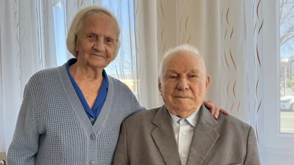 Elisabeth und Karl Pauls feiern Kronjuwelen-Hochzeit. - &copy; Sandra Castrup