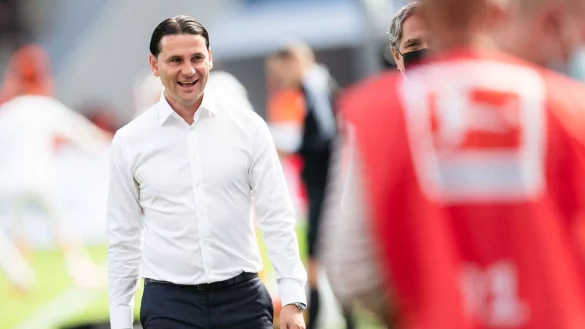 Bayer-Coach - &copy; Foto: Marius Becker/dpa