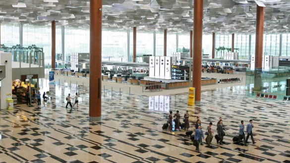 Changi-Flughafen in Singapur - &copy; Foto: EPA/Archiv