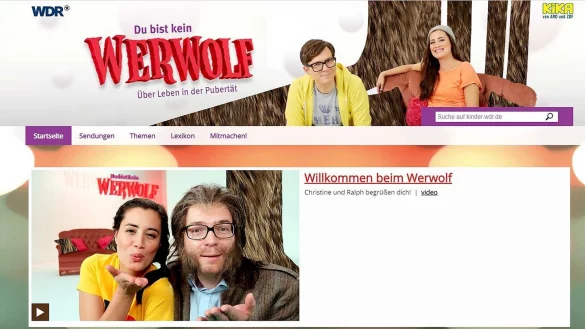 Teenager sind keine Werw&ouml;lfe - auch wenn es manchmal so scheint - &copy; Foto: WDR-Kinder-TV/dpa-tmn