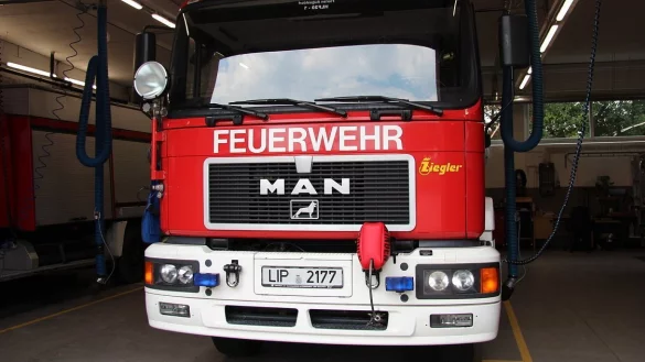 Die Feuerwehr Augustdorf hat ihren Standort an der Haustenbecker Stra&szlig;e. - &copy; Nadine Uphoff
