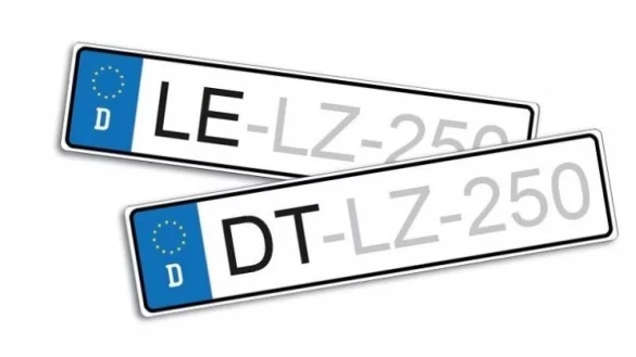 - &copy; Symbolbild: Kennzeichen (lz)