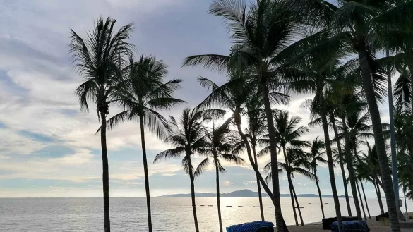 Strand in Pattaya - &copy; Foto: Watt Thongdee/dpa