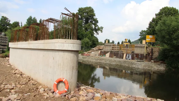 In wenigen Monaten soll der Verkehr wieder &uuml;ber die Emma flie&szlig;en. - &copy; Kirsten Fuhrmann
