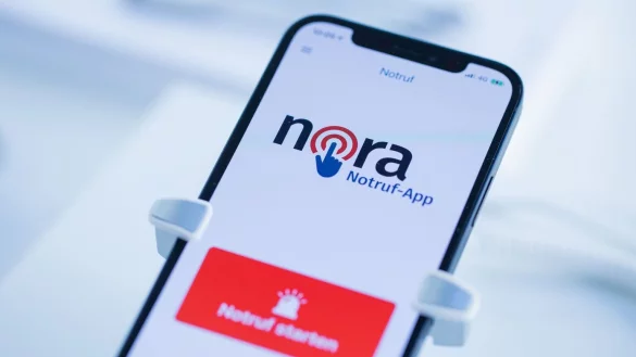Notruf-App Nora - &copy; Foto: Rolf Vennenbernd/dpa