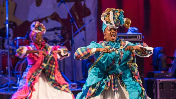 Maroon-Festival - &copy; Foto: Orlando K. Romain/Grenada Tourism Authority/dpa-tmn