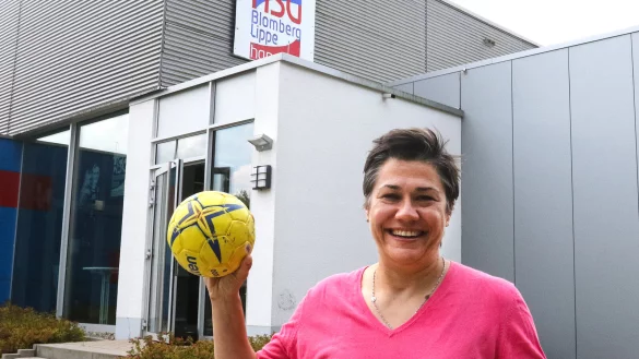 Iva Kanjugovic ist die neue Jugendkoordinatorin bei der HSG Blomberg-Lippe. - © Oliver König