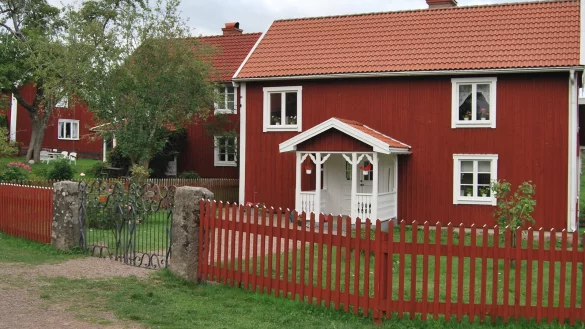 Ein Bild aus Sevedstorp/Bullerbü - einer der Glücksorte, die in dem Buch vorkommen. - © Carolin Jenkner Kruel