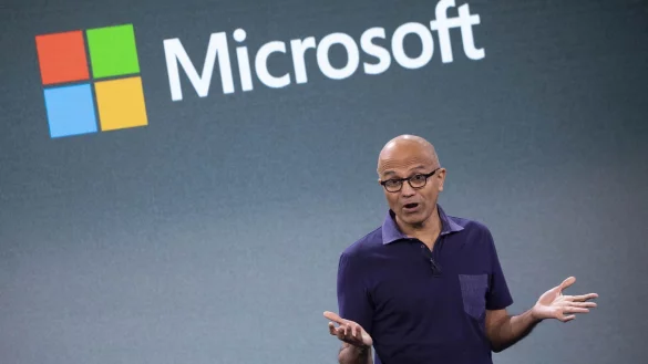 Microsoft Nadella - &copy; Foto: Mark Lennihan/AP/dpa