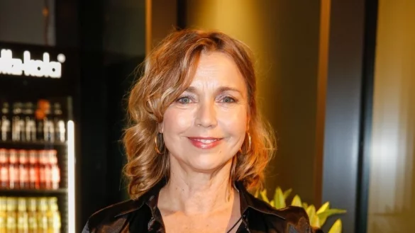 Tina Ruland bei der Actors Night in Berlin. - © Foto: Gerald Matzka/dpa-Zentralbild/dpa