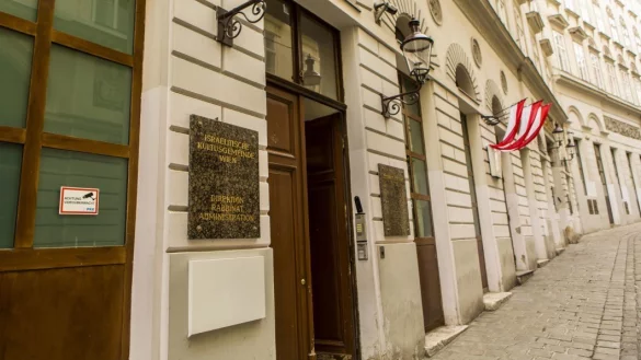 Die Synagoge in der Seitenstettengasse in Wien. - &copy; picture alliance / Goldmann