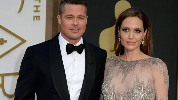 Jolie und Pitt - &copy; Foto: Mike Nelson/EPA/dpa