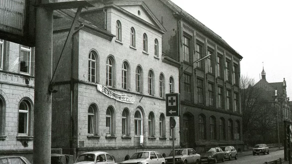 Ein altes Foto der Fabrik Klingenberg. - © Copyright: Walter Meutzner