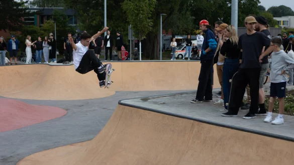 Skateboarder kommen im "Life Park" auf ihre Kosten. - &copy; Torben Gocke