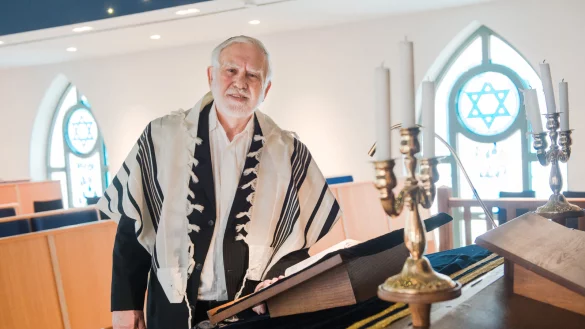Der Kantor der J&uuml;dischen Gemeinde Herford-Detmold, Jakow Zelewitsch. - &copy; Ralf Bittner